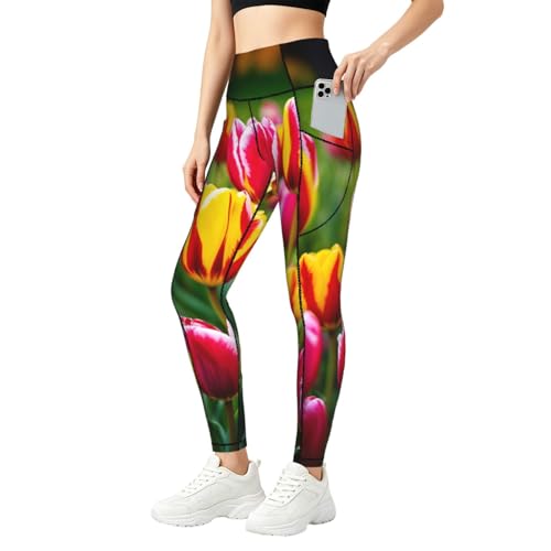 Pantalones elásticos de entrenamiento con bolsillos que estilizan la silueta