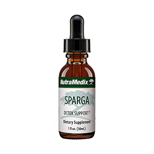NutraMedix Sparga Detox Drops - Liquid Digestion & Kidney Support - Bioavailable Liquid Asparagus Extract Tincture Supports Detox - Herbal Supplement for Detox Cleanse (1oz / 30ml)