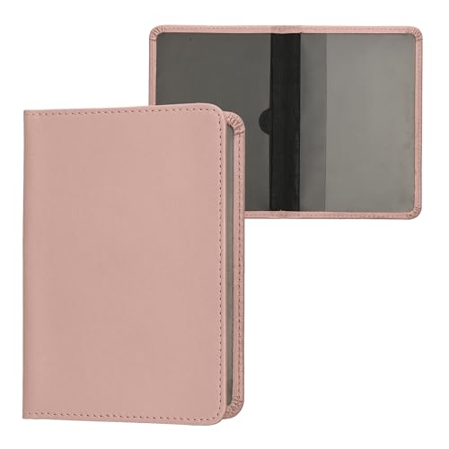 kwmobile Custodia in pelle PU per Libretto Circolazione Auto - Cover Portalibretto con Scomparti per...