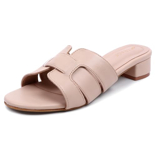 Image of TRASE Block Heels Sandals For Women, Sassy Stylish & Comfortable Footwear