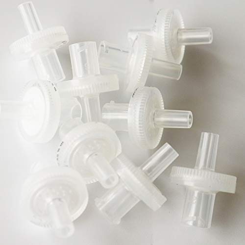 Image of MCE (Mix Cellulose Ester) Syringe Filters Diameter 13mm Pore Size 0.45μm for lab Filtration by Allpure Biotechnology (Mix Cellulose Ester, Pack of 100)