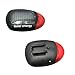 Eioflia Solar Bike Tail Light Solar Power Energy LED Bike Rear Light Safety Warning Light,Bike Accessory