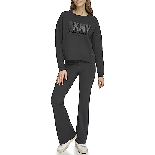 T-Shirt DKNY DP3T9386 Noir L | Look Casual Chic pour le Bureau et le Weekend