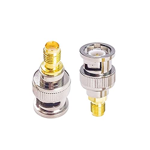 Adaptador SMA macho a BNC para solucionar la conexión de su antena coaxial de radio
