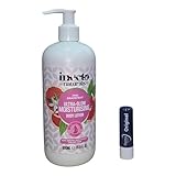 Naturals Pink Grapefruit Ultra-Glow Moisturising Body Lotion 500ml Hydrating Lotion with Pro-Vitamin B5 & Vitamin E for Dry Skin, Non-Greasy FormulaWith Free Orignial Lip Balm