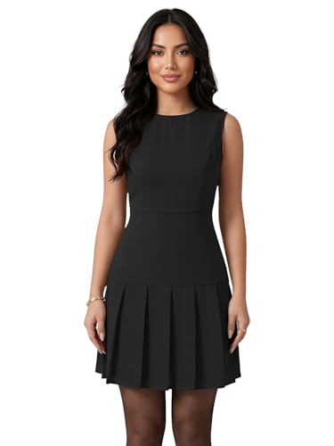 Image of Leriya Fashion One Piece Mini Dress for Women | Western Stylish Midi Party Outfits Dress for Woman | Western Summer Mini Casual Wear for Beach Events, Date & Evening Look