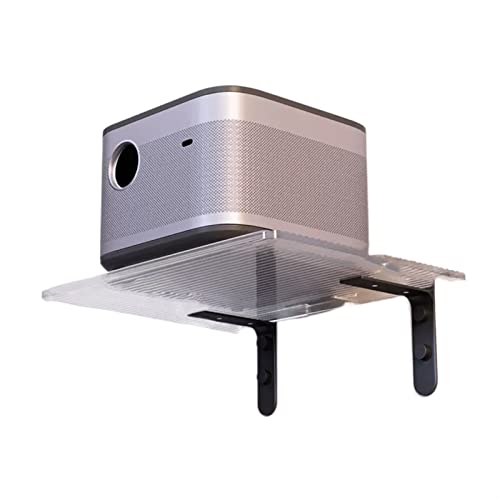 Soporte de Montaje Universal para Proyector con Estante para Pared y Mesa