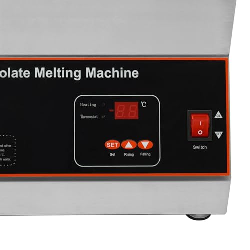 Máquina para Fundir Chocolate con 4 Tanques y Temperatura Ajustable miniatura 5