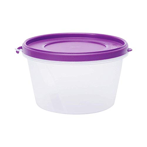 Image of Cutting EDGE Nesterware 750ml Stackable Food Container (Set of 6, Purple)