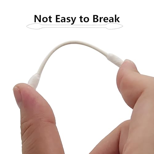 pointed tip cotton swabs500 count cotton budsdouble precision tips with paper stick for personal care and makeup