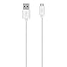 MICRO USB CBL WHT 4FT