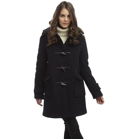 Montgomery Women's Navy London Duffle Coat Cover