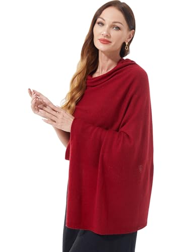 VIKIDEER 100% Cashmere Scarf Knitted Wrap Shawl Extra Large Long Scarf Stole for Women Wayfarer Travel 87