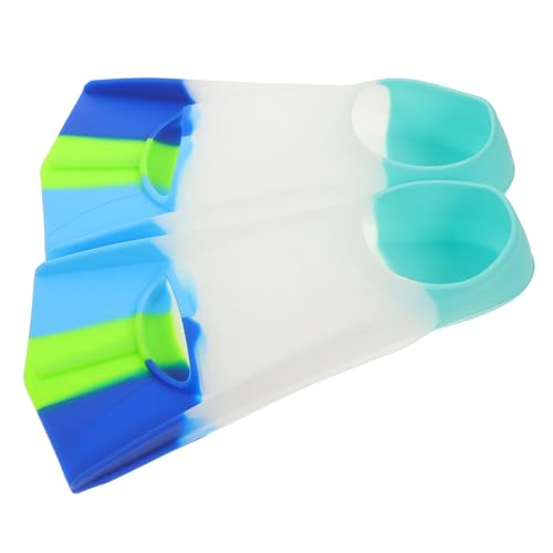 balacoo Silicone Short Fins for Kids Swimming Paddles Lap Swimming Training Fins