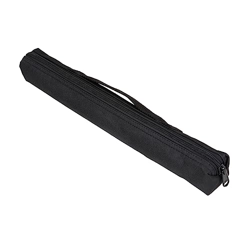 JEWEDECO Portable Flute Carry Bag Handheld Vertical Flute Case Water Resistant Oxford Fabric for Mini Saxophone Storage