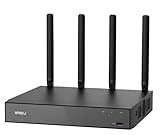 Registratore N110W NVR 10 canali Wi-Fi 6. HDD Fino a 16Tb. 4K - 90Mbps - Uscita Video HDMI e VGA. H.265. Portata Wi-Fi Fino a 100mt - NVR-N110W-8A0E-P