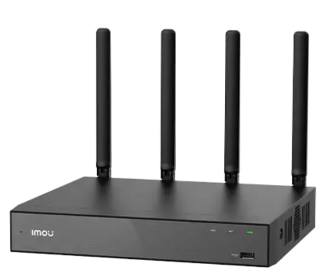 Registratore N118W NVR 18 canali Wi-Fi 6. HDD Fino a 16Tb. 4K - 90Mbps - Uscita Video HDMI e VGA. H.265. Portata Wi-Fi Fino a 100mt - NVR-N118W-8A0E-P