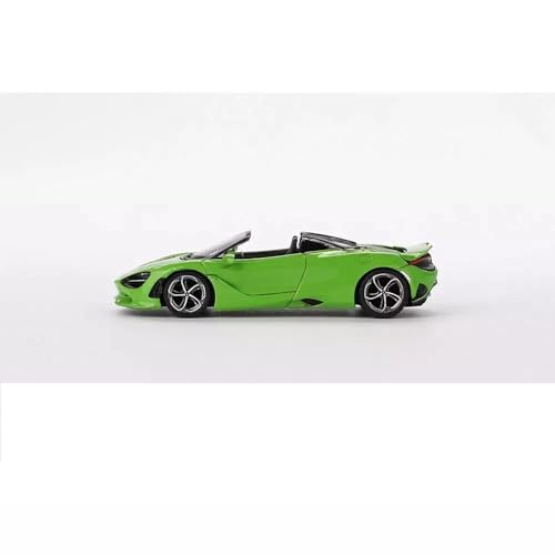 Auto de colección McLaren 720S Spider 1:64 verde miniatura 4