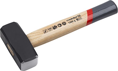 SW-Stahl Vorschlaghammer 6kg Mit Holzstiel - Geschmiedet Für Abbrucharbeiten & Garten