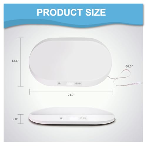 Charmline CL-40BS-01 Digital Baby Scale With Specialized Wiggle-Proof Algorithm,Pet Scales thumb #2