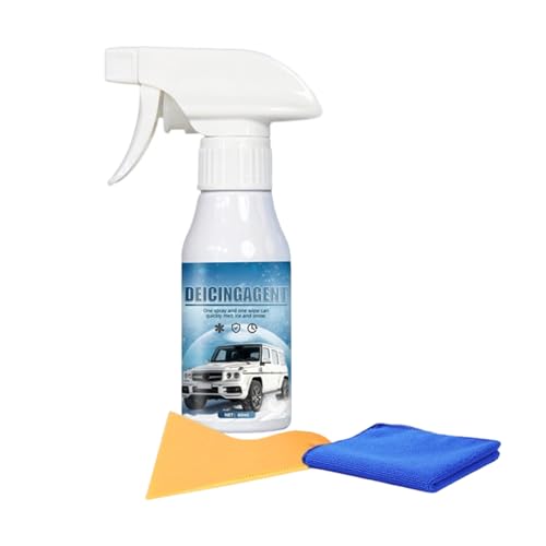 Spray Antigelo Per Finestrino | Spray Antighiaccio Ad Azione Rapida | La Doccia Sciogliere Il Ghiaccio Sul Parabrezza Previene Rimozione Notturna Vetri Delle Finestre Dll' E Dei Ghiaccioli 'aut