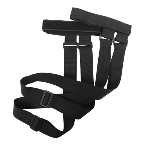 BRIGHTFUFU Adjustable Snowboard Binding Straps High-grade Material for Sturdy Comfortable Skiing Experience