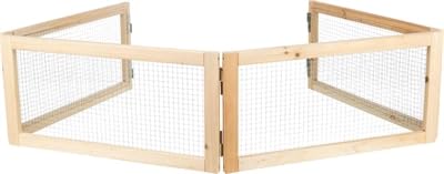 TRIXIE Indoor Freilaufgehege, Meerschweinchen, 4 Elemente à 60 × 30 cm