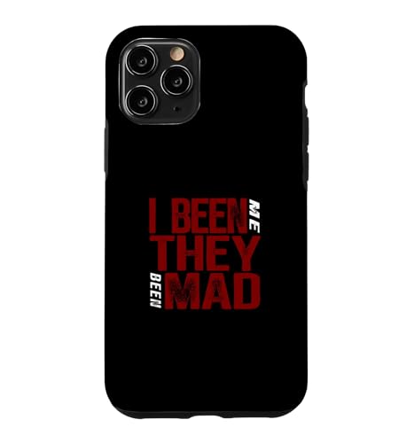 Maroon Red Burgundy They Mad I Been Me �o�[�K���f�B�O���t�B�b�N �X�}�z�P�[�X iPhone 11 Pro �p