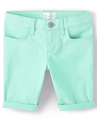 Image of The Children's Place Girls' Solid Skimmer Shorts