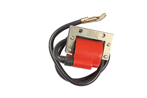 Deutsche Ignition coil Compatible With Bajaj 12V (Red) | OEM (Original equipment manufacturer) replacement part | OEM performance | High thermal and electrical conductivity