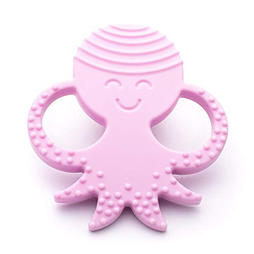 Image of Sisilia BPA Free Silicone Teething Toys for Babies | Octopus (Purple)