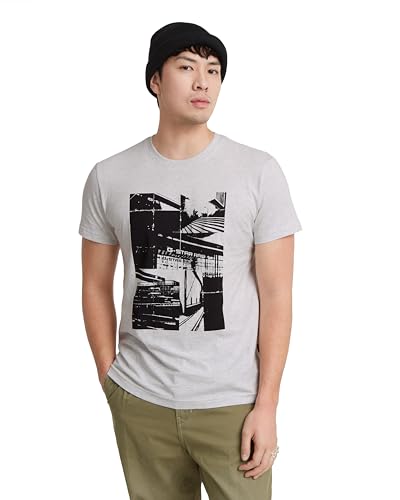 G Star Homme T Shirt JMW Building finch htr D24686 336 G392 - vue 8