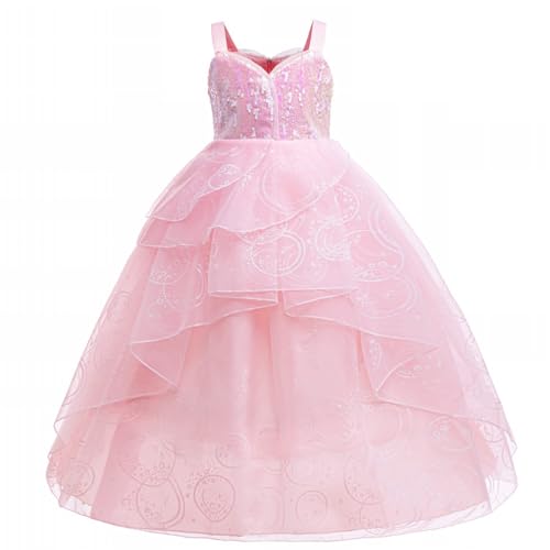 SlowTon Girls Princess Dress - Girls Cosplay Dress Up Set Princess Dress-up Outfit Fashion for Kids Christmas Birthday Party Costume Halloween Outfits