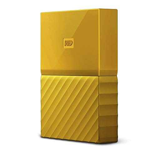 WD 3TB Yellow My Passport Portable External Hard Drive - USB 3.0 - WDBYFT0030BYL-WESN