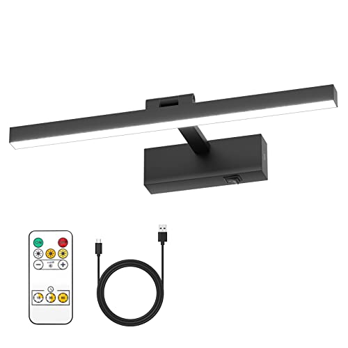 Ralbay Wireless Picture Light Battery Operated, Remote Control Picture Lights With Timer And Dimmer, 16In Painting Light For Picture Display Frame Dartboard #TOP14