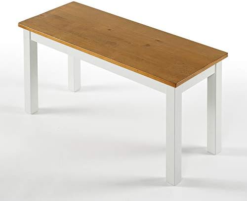 Zinus Becky Farmhouse Wood Bench