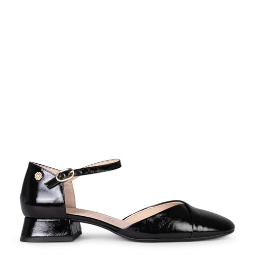 miMaO Emily - Chaussures à Petit Talon trapèze Noir EU 39