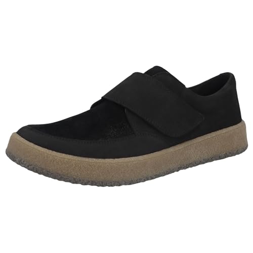 Basket Homme Berkemann Nico en cuir confort noir pour la marche au quotidien
