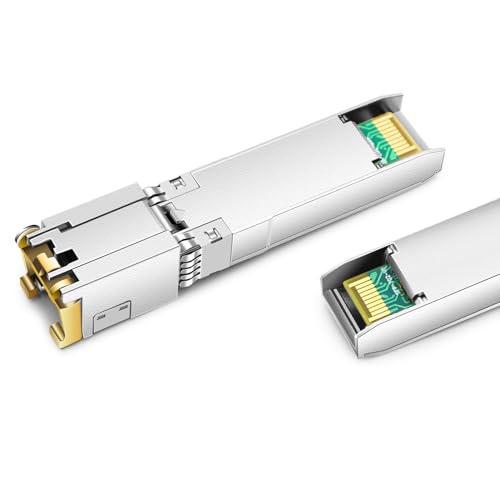 Image of SFP+ to RJ45 10G 100m Copper Transceiver Module for Arista Networks SFP-10GE-T100 10GBASE-T SFP+ 100m RJ45 Cat6a /7