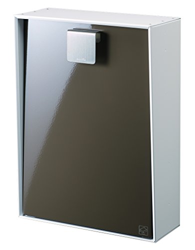 コーワソニア 戸建用郵便受箱 SWING(スウィング) 大型郵便対応 ブラウン