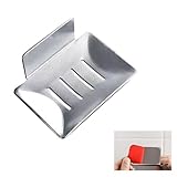 Seifenhalter Ohne Bohren Edelstahl Selbstklebend - Wandmontage Seifenschale Mit 3M Klebepad,...