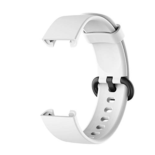 Bracelet de Rechange pour Montre connectée - en Caoutchouc Souple - pour Xiaomi Mi Watch Lite Redmi Watch Lite