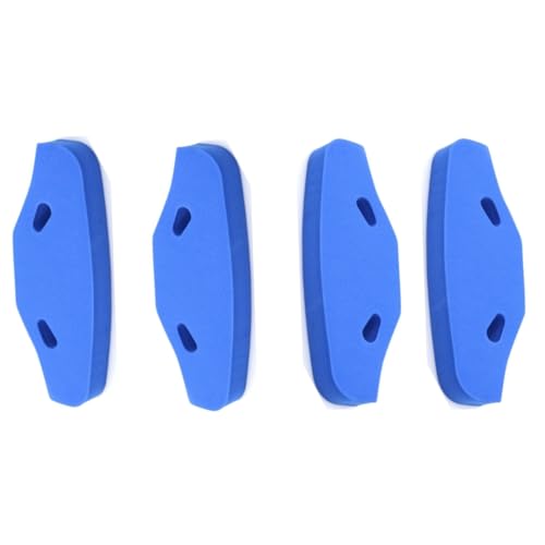 Image of 4PCS RC Urethane Front Bumper for Tamiya TT-01/TT-02/TGS 53683 OP683 51007 Bumper Upgrade Parts(Blue