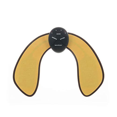 InnovaGoods - Parche Electroestimulador para Glúteos y Cervicales, 6 Programas de Entrenamiento, 8 Niveles de Intensidad,...