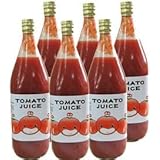 なかや農園のトマトジュース（無塩）1L　x6個（ケース）