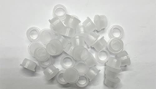 Image of Protection Force Plug for 3 /8 inch 10mm Hole (Pack of 100) 7 /16-14 UNC 7 /16-20 UNF M12 Thread Nut Cover Seal LDPE Plastic Mount