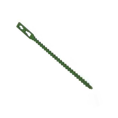 Nscdd Fascette regolabili ad alta resistenza per piante sicure per arbusti e viti adatte per modellare la vite dell'albero 50 fascette per legare le piante