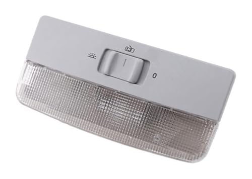 Lámpara de techo para coche acabado premium gris Bora 2002-2005 y Caddy plafón 6QD947105
