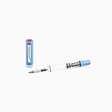 twsbi eco review reddit Cuerpo de resina transparente con capuchón y acabados en azul pastel