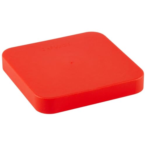 Bouchon en plastique pour raccords à bride Caplugs FF-39 PE-LD rouge - 3